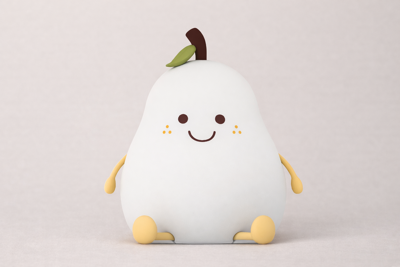 Veilleuse tactile Poire LED - Lumière douce pour enfants