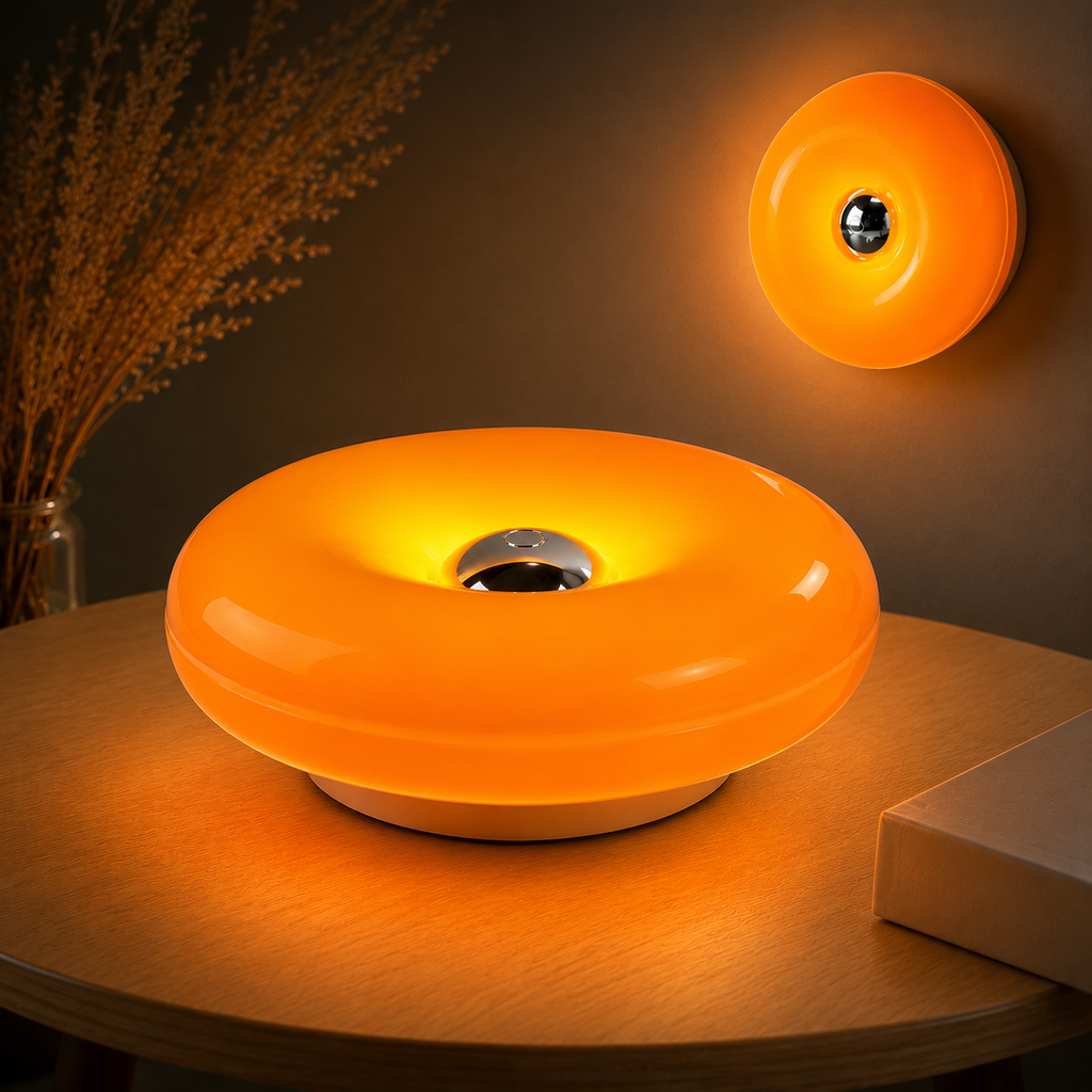 Lampe Donut Tactile LED Design
