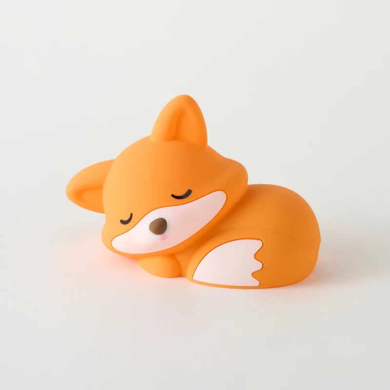 Veilleuse tactile Renard LED – Lumière douce pour enfants