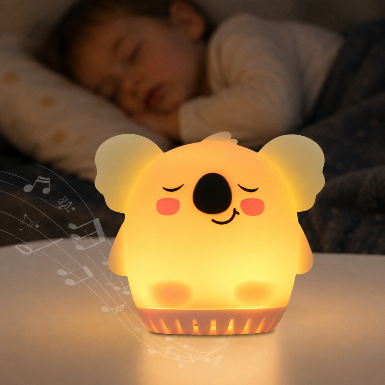 Mini Veilleuse Animaux Bruits Blancs