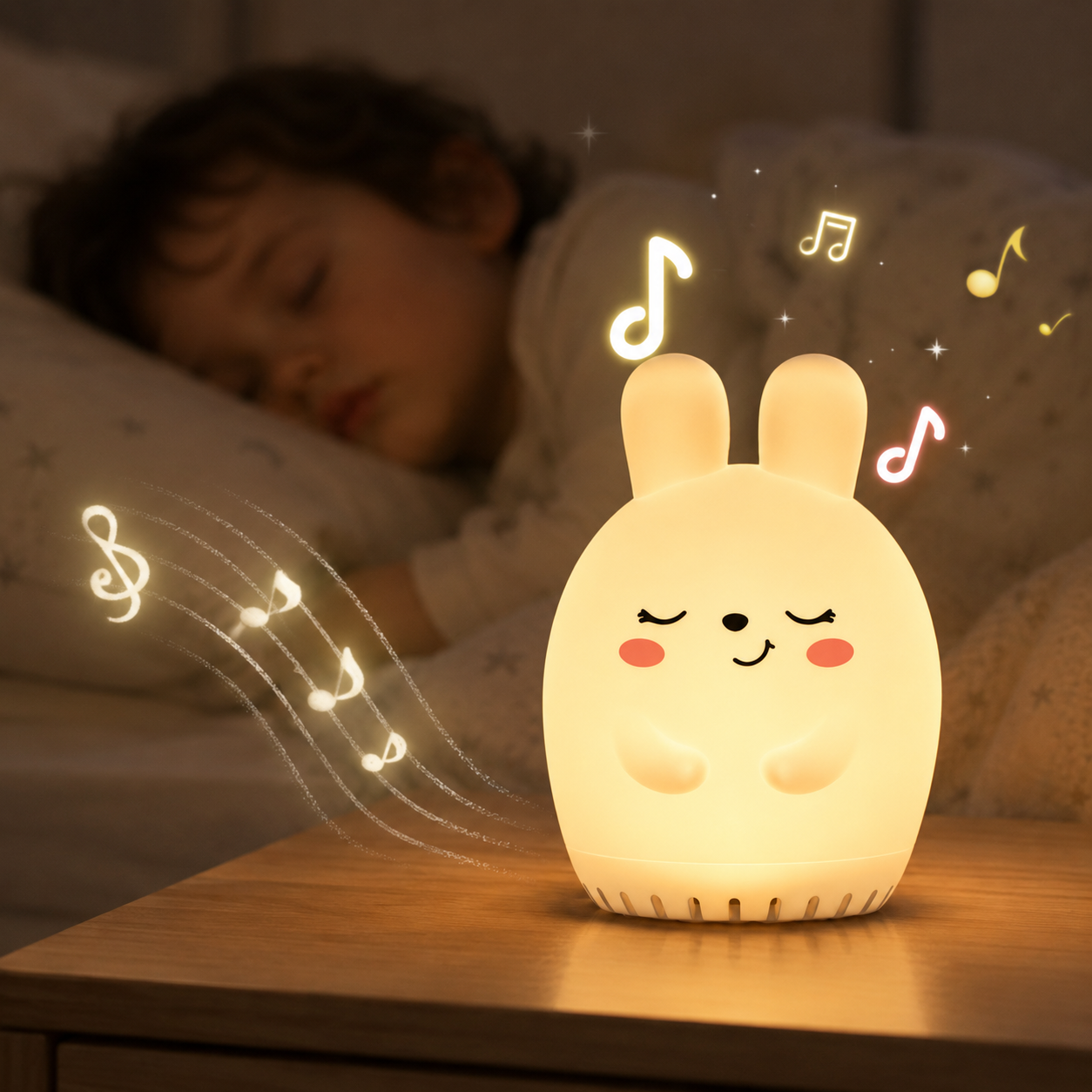Mini Veilleuse Animaux Bruits Blancs