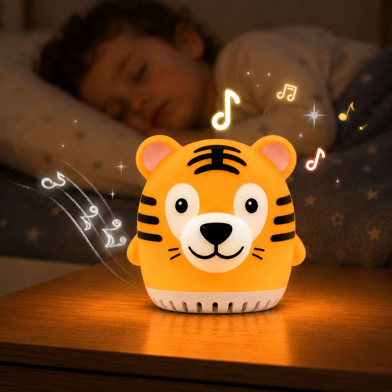 Mini Veilleuse Animaux Bruits Blancs